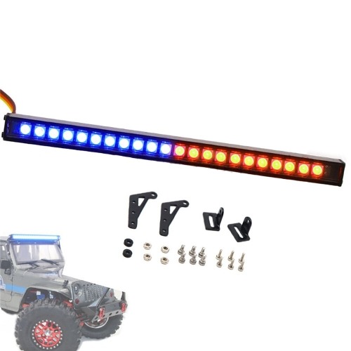 #14118 Light Strap for 1/10 TRX4 SCX109 9004 RC Car Colorful Climbing Car Flashing Light Bar Bright Roof Upgrade Part Axial SCX10 III