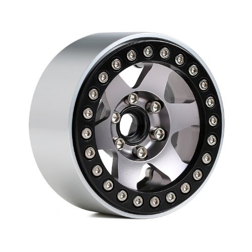 1.9 CN05 Aluminum beadlock wheels (Titanium gray) (4)
