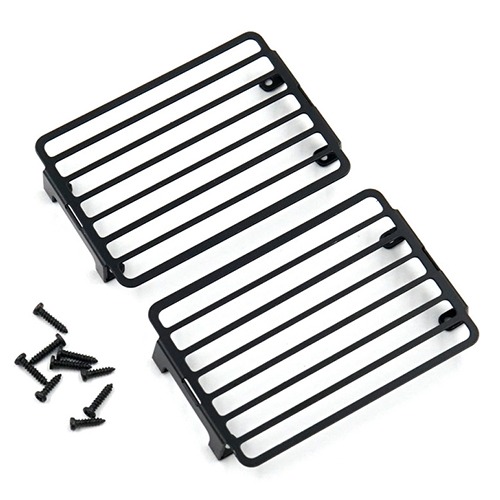 Xtra Speed Metal Front Light Grill Body Accessories 2pcs For Traxxas TRX-4 TRX-6 Benz