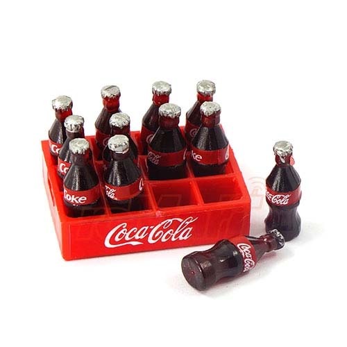 [#XS-56729] Plastic Coke 콜라 Pack Garage Scale Accessory For 1/10 Crawler│트라이얼 악세사리