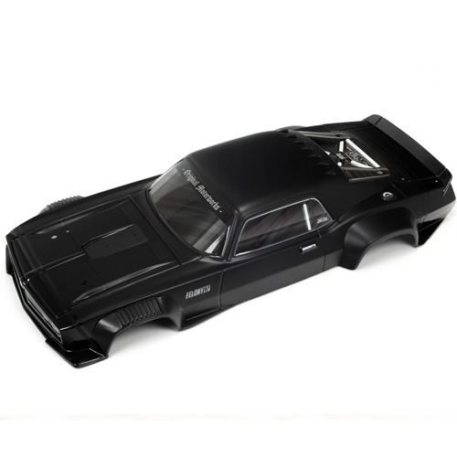FELONY 6S BLX PAINTED DECALED TRIMMED BODY (BLACK)