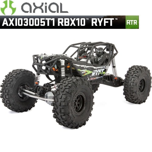 [입고완료-당일배송] AXIAL 1/10 RBX10 Ryft 4WD Brushless Rock Bouncer RTR, Black 락바운서