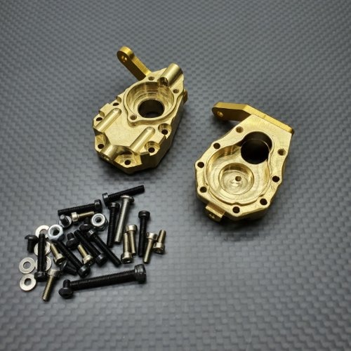 BRASS FRONT KNUCKLE ARMS FOR TRX-4 황동무게추│TRX4옵션