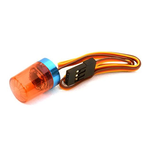 T4 Realistic Roof Top Flashing Light LED w/ 10mm Plastic Housing for 1/10 Scale C26879RED 경광등LED