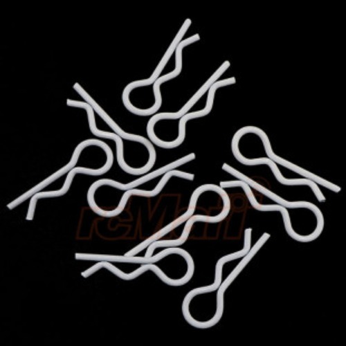 Yeah Racing RC Body Clip For 1/8 1/10 1/12 10pcs White 바디핀,바디클립