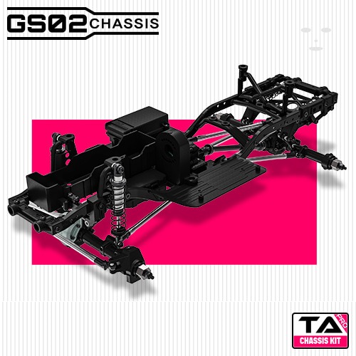 Gmade 1/10 GS02 TA PRO chassis kit