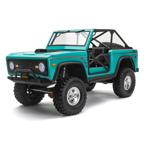 [예약상품-강화이너폼,하부스키드 1대분증정] 1/10 SCX10 III Early Ford Bronco 4WD RTR, Turquoise Blue 뉴브롱코