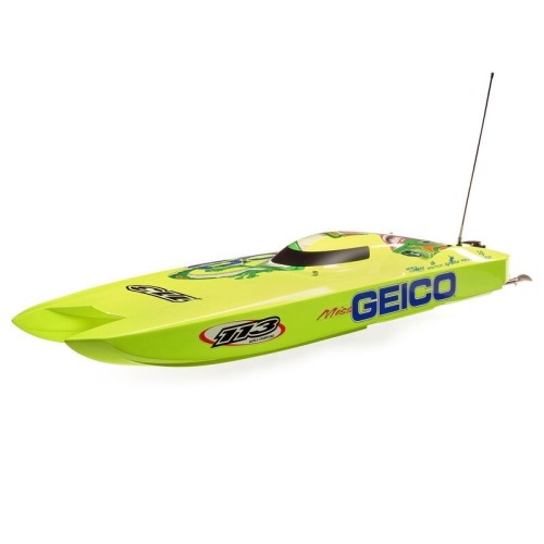 Miss GEICO Zelos 36&quot; Twin Brushless Catamaran RTR