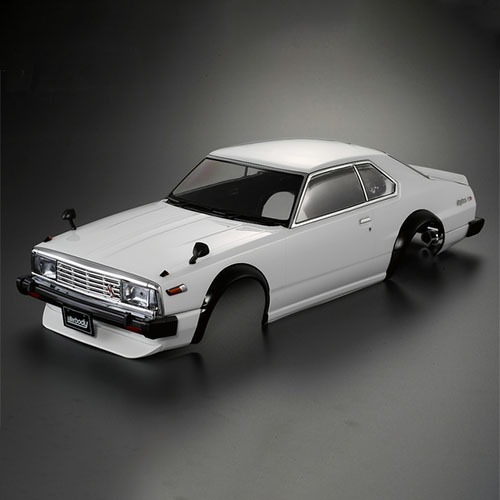 [#KB48676] 1/10 1980 Skyline Hardtop 2000 Turbo GT-ES Body Finished w/Light Bucket (White/완성품)