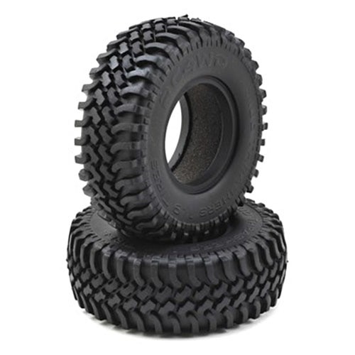 [#Z-T0051] [2개] Mud Thrashers 1.9&quot; Scale Tires (크기 97.9 x 37mm)