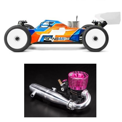 TKR9300 NB48 2.0 1/8th 4WD Competition Nitro Buggy Kit + OS엔진콤보