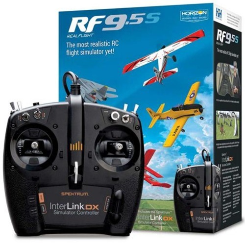 RealFlight 9.5S RC Flight Simulator w/InterLink Controller [ 리얼플라이트 9.5S 시뮬레이터 드론/비행기/헬리콥터 ]