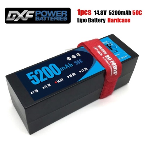 [행사]DXF 배터리 리튬14.8v 5200mah 50c(4S) DXF 한국총판 RC9 정품