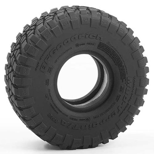 [#Z-T0190] [2개입] RC4WD BFGoodrich Mud Terrain T/A KM2 1.55&quot; Scale Tires (크기 97.7 x 36.1mm)