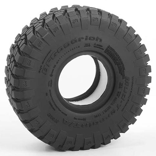 [#Z-T0187] [2개입] RC4WD BFGoodrich Mud-Terrain T/A KM2 1.9&quot; Scale Tires (크기 116 x 42.1mm)