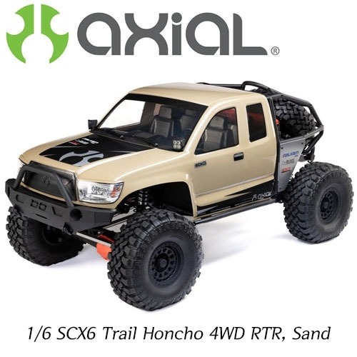 [역대급 초대형 라클차량] 1/6 SCX6 Trail Honcho 4WD RTR, Sand
