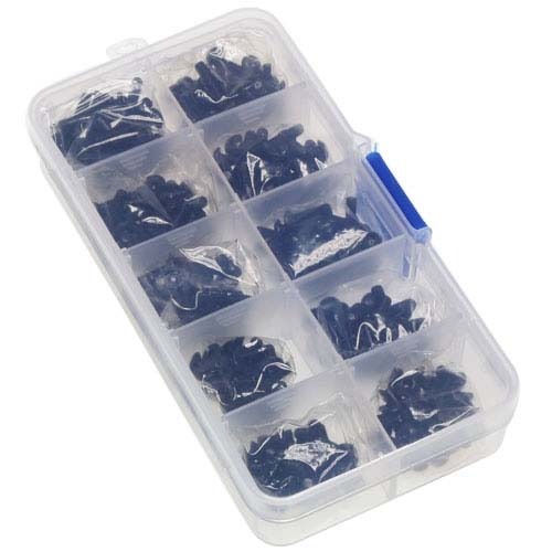 [#SSS-300] Stainless 10.9 Grade Steel Screw Assorted Set (300pcs) with FREE Mini box 볼트세트