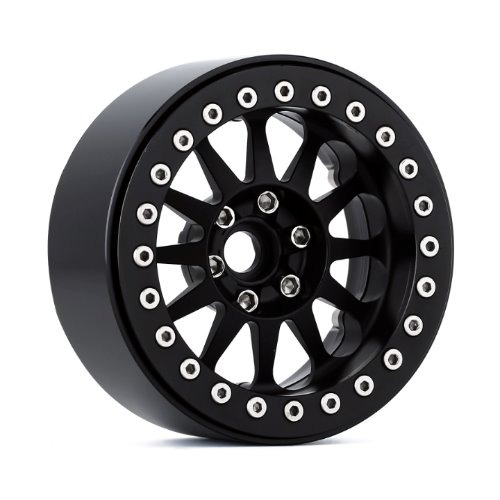 2.2 CN14 Aluminum beadlock wheels (Black) (4)