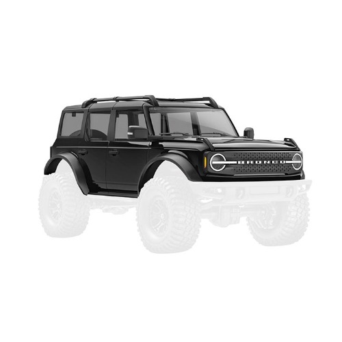 AX9711-BLK Body, Ford Bronco, complete, black  for TRX4M