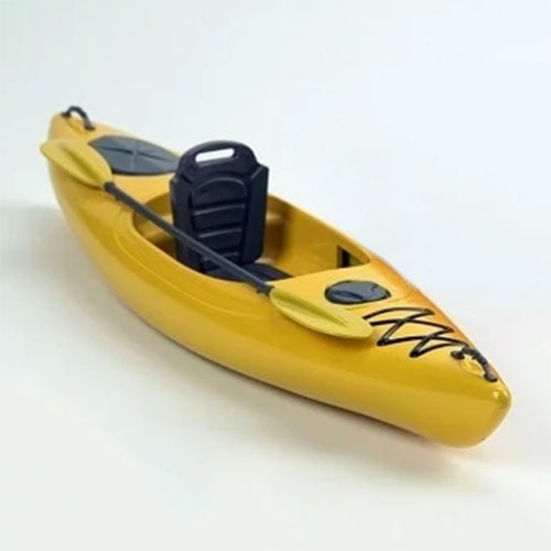 [#97400686] [미조립/미도색품]｜미니어처: 카누 6~7인치 피규어 탑승 가능] Scale Canoe/Kayak Kit (크기 L310 x W75 x H30mm)