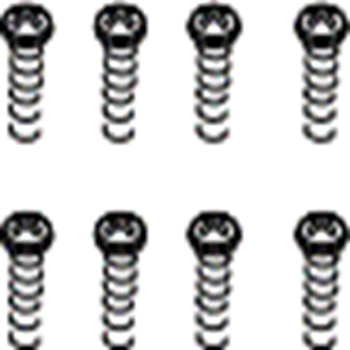Button head self-tapping screws ST2.5*10
