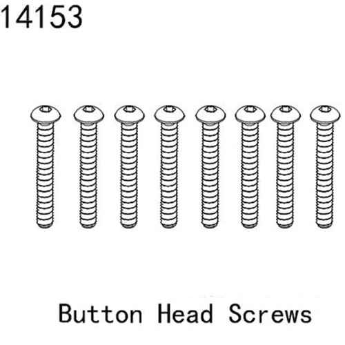YK14153 button head Screws M3*30 (YK4083)