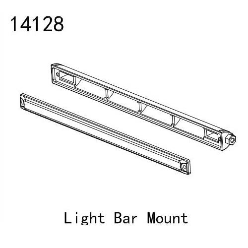14128 Light Bar Mount (YK4083) LED 미포함