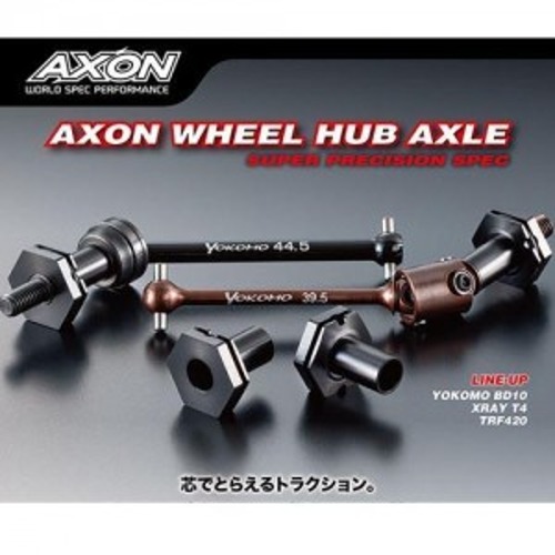 [MH-AS-M001] WHEEL HUB AXLE for MTC2 FRONT 4mm (1pic)