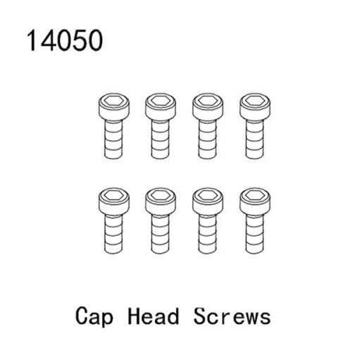 YK14050 M4*8 Cap Head Screws (YK4083)
