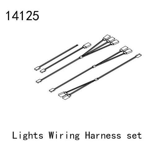 14125 LED, Wire set (YK4083)