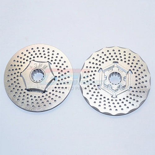 [#TXM006F/DISK-GS] Aluminium Front Wheel Hex Claw +3mm w/Brake Disk for X-Maxx (트랙사스 엑스맥스)