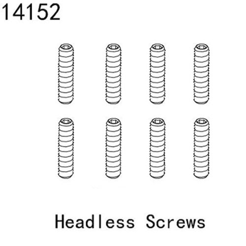 YK14152 headless Screws 4*20 (YK4083)