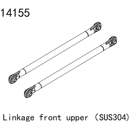 YK14155 Linkage front upper stainless SUS304 (YK4083)