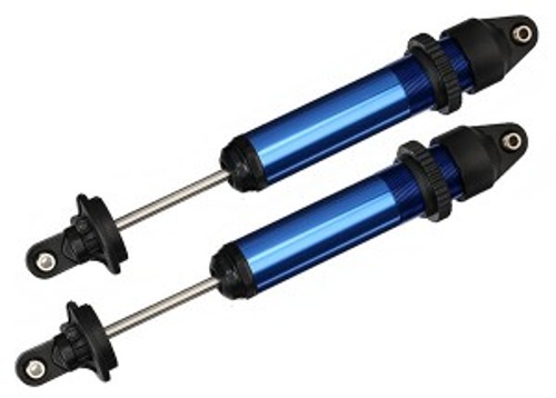 AX7761 Shocks GTX aluminum blue-anodized (fully assembled w/o springs) (2)