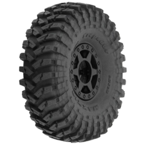 #10225-10 1/24 Maxxis Trepador F/R 1.0&quot; Tires MTD 7mm Black Holcomb (4)