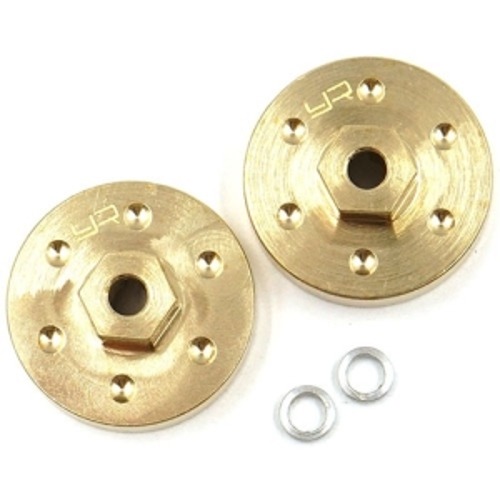 Brass Wheel Hubs 15g 2pcs for Axial SCX24 (RC4WD 1.0&quot; 휠 사용불가)