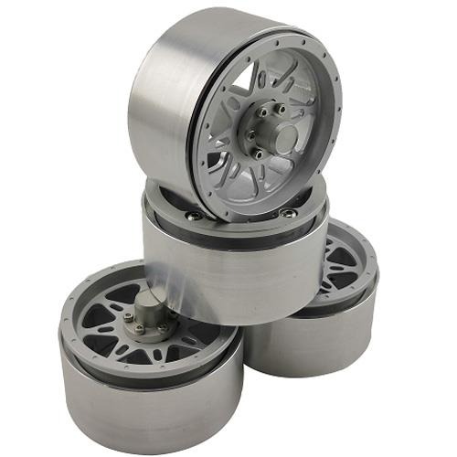 특가판매(4PCS 한대분, 메탈 비드락 휠) 2.2 Aluminum Beadlock Crawler Wheels 4pcs - Octagonal GTCW02205B