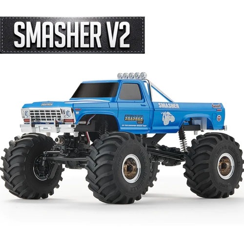 [입고완료] FMS 1:24 FCX24 Smasher V2 Monster Truck RTR Blue ** 고속저속 변경가능한 RC카
