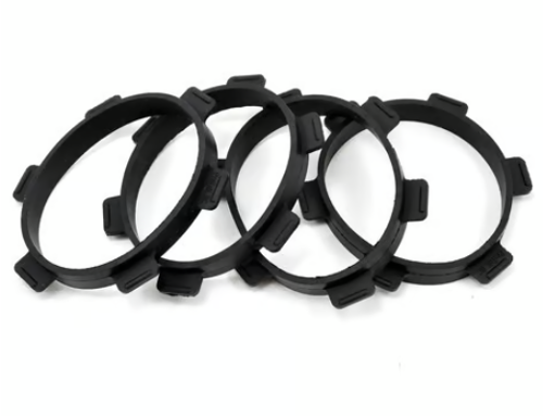 ProTek RC 1/8 Buggy &amp; 1/10 Truck Tire Mounting Glue Bands (4)